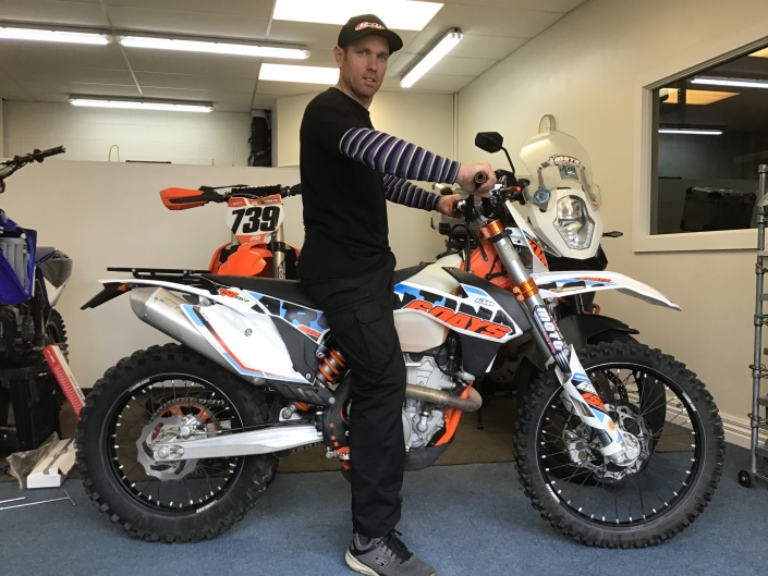 lowering a motorcycle