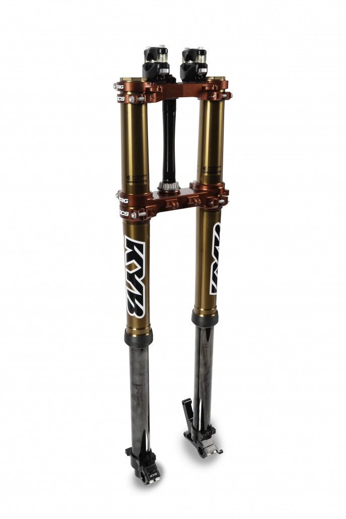KYB Factory spring fork w/TC Moto SR Suspension Specialists